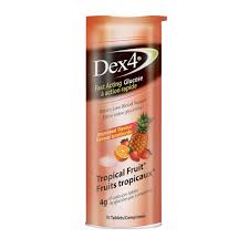 IS-006-314V#B Dex 4 Glucose Tablets Tropical Fruit Flavour 