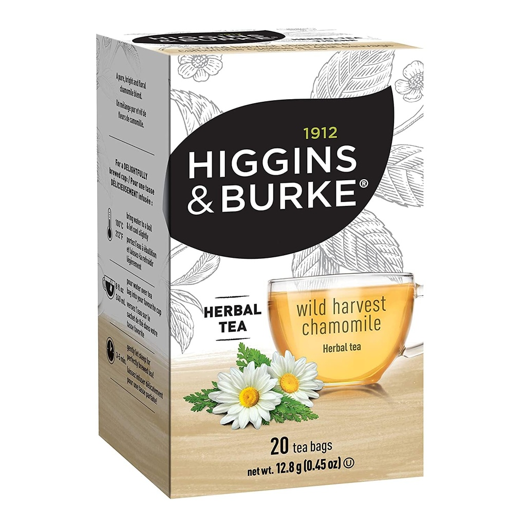 17089#B💔 Higgins & Burke Wild Harvest Chamomile Tea 20/Box