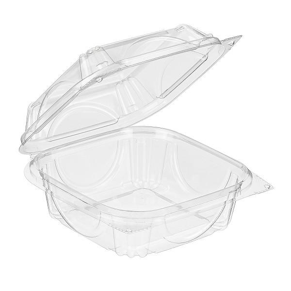 FOR-273444 PET VF8050 Clear 24oz Container for Sandwich/Salad, 330/case