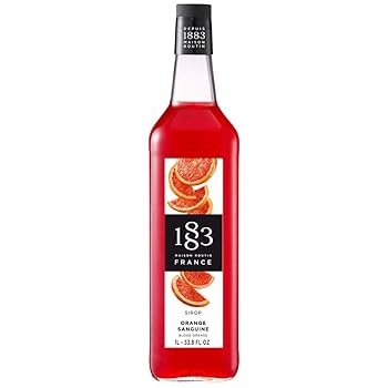 GH-183414#B💔 1883 Blood Orange Syrup 1L Glass Bottle