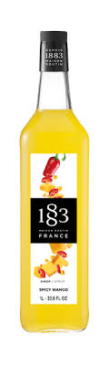GH-186725#B💔 1883 Spicy Mango Syrup 1L Glass bottle