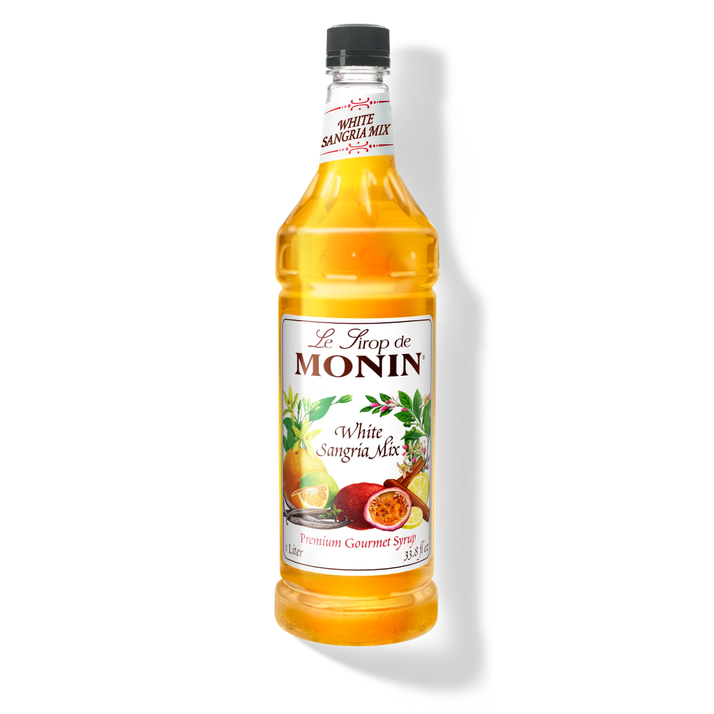 SH-M-FR101F#B Monin White Sangria 1L Syrup  