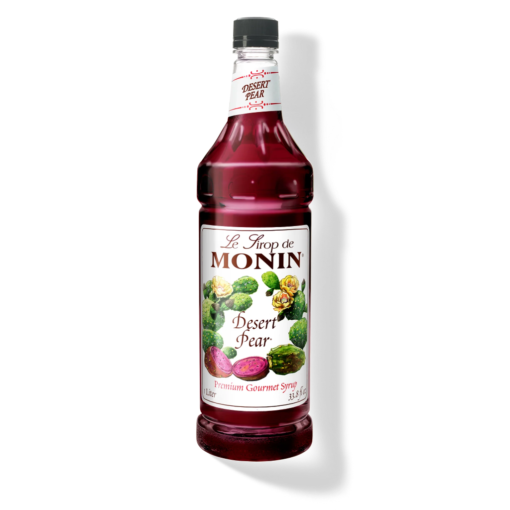 SH-M-FR065F#B Monin Desert Pear 1L Syrup    