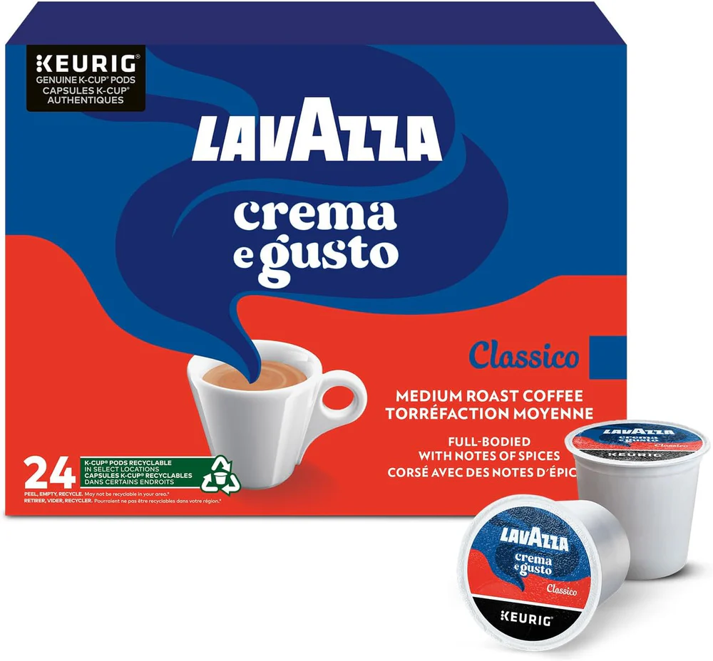 KG-63-00639#B💔 Lavazza Crema Gusto Kcups 24ct