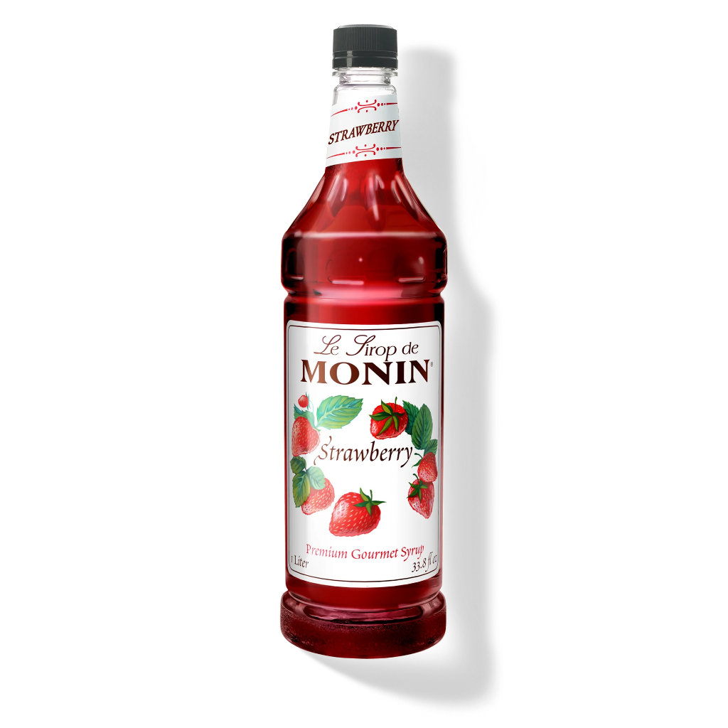SH-M-FR042F#B Monin Strawberry 1L Syrup 