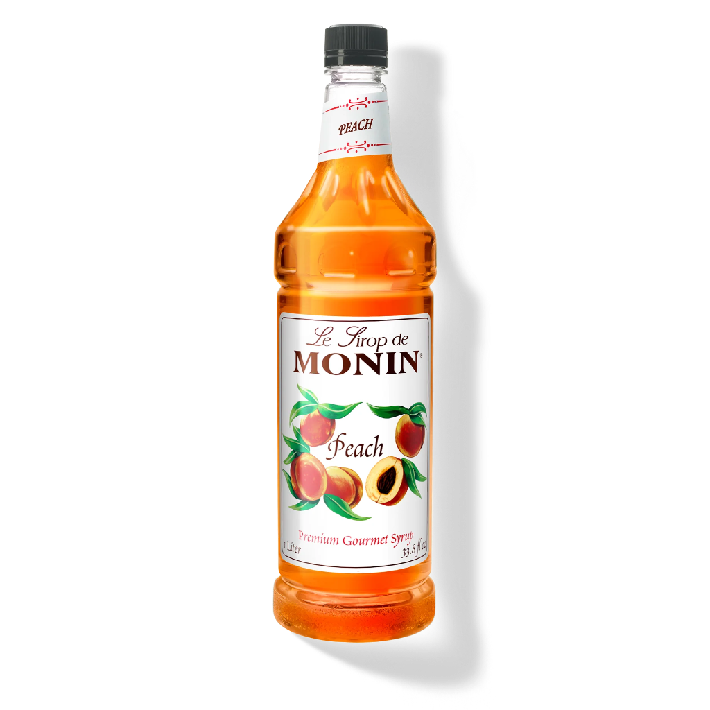 SH-M-FR036F#B Monin Peach 1L Syrup 