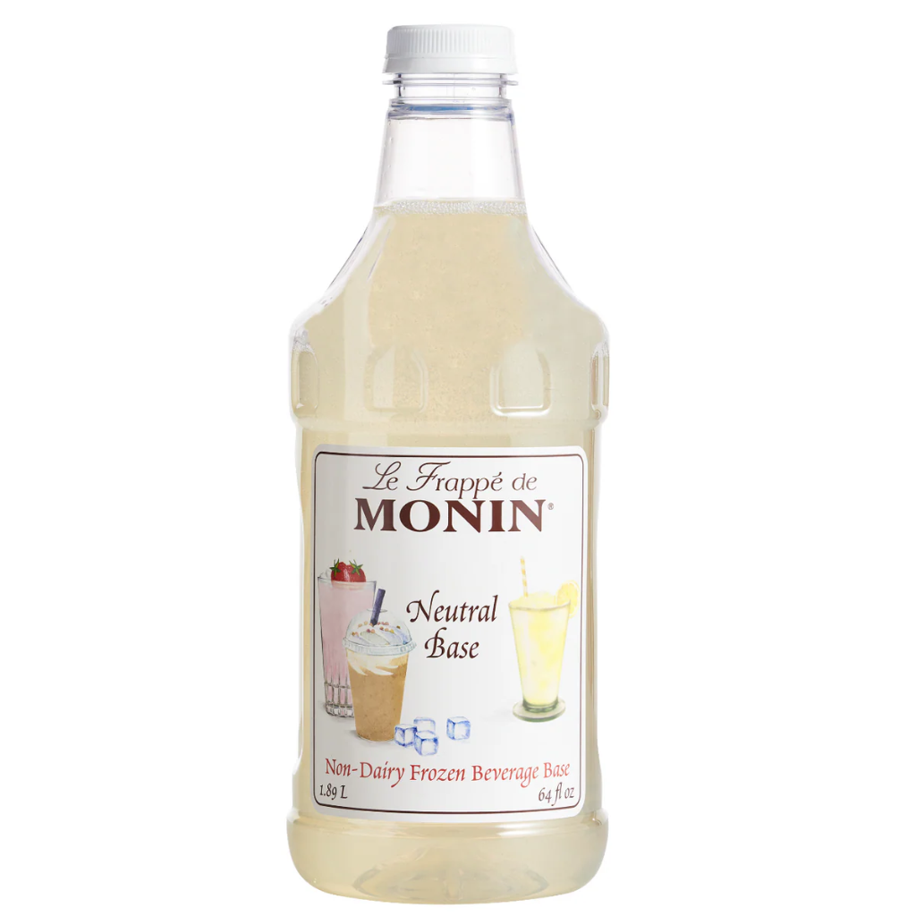 SH-M-GR333FP#B Monin Neutral Frappe Base 64oz