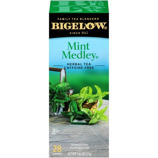 [1220#B💔] 1220#B💔Bigelow Mint Medley Tea 28 sachets x 6/case