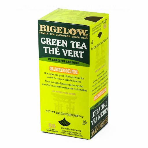 [6441#B💔] 6441#B💔 Bigelow Green Tea Decaf 28 sachets x 6/case