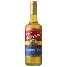[CC-340140#B] CC-340140#B Torani Passion Fruit Syrup 750ml