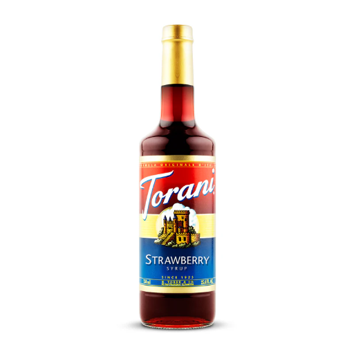 [CC-340160#B] CC-340160#B Torani Strawberry Syrup 750ml