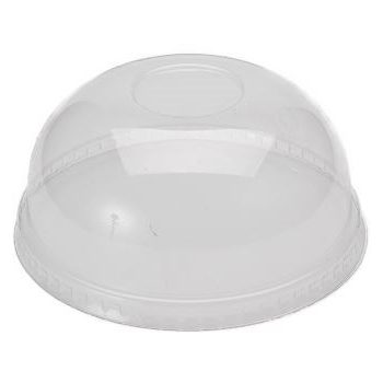 [EP-RPET-D115N] EP-RPET-D115N Eco-Packaging Clear Dome Lid No Hole 500/case 