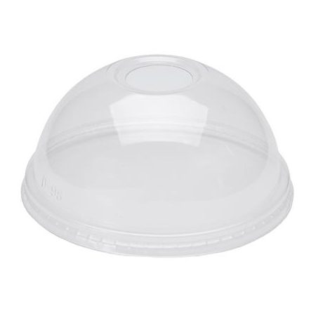 [EP-RPET-D98] EP-RPET-D98 Eco Packaging Clear Dome Cold Cup Lid, PET,  1000/cs