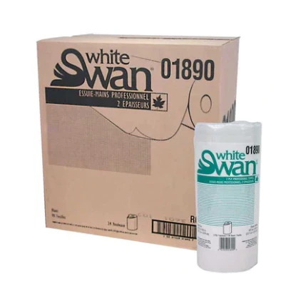 [FOR-101406] FOR-101406 White Swan 01890 2Ply 90Sheet Paper Kitchen Towel 24/Case
