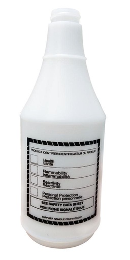 [FOR-162507#B💔] FOR-162507#B💔 WHIMIS Spray Bottles Graduated Black 24oz