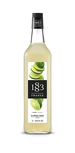 [GH-181642#B💔] GH-181642#B💔 1883 Lime Syrup 1L glass bottle