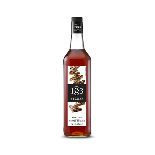 [GH-186827#B] GH-186827#B 1883 Toffee Crunch Syrup 1 L  glass bottle