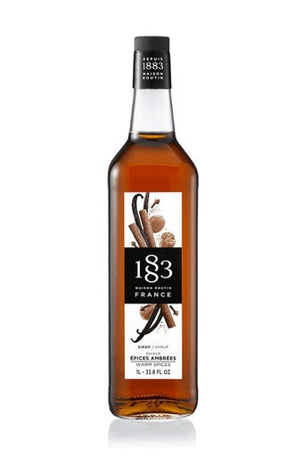 [GH-185871#B💔] GH-185871#B💔 1883 Warm  Spices Syrup 1L glass bottle