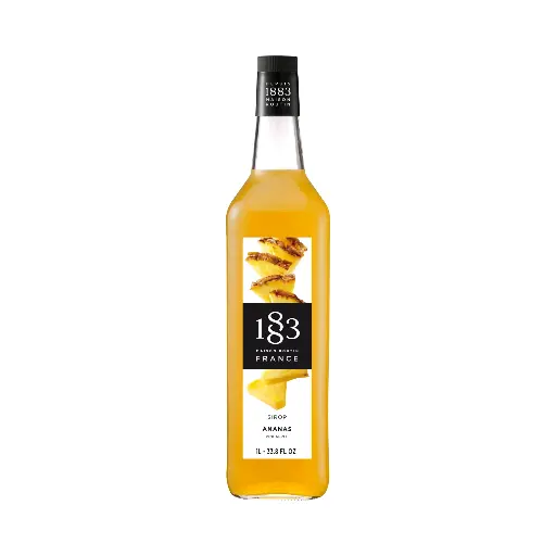 [GH-186043#B] GH-186043#B 1883 Pineapple Syrup 1L  glass bottle