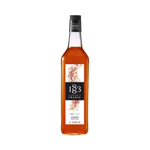 [GH-186078#B] GH-186078#B 1883 Saffron syrup 1L glass bottle