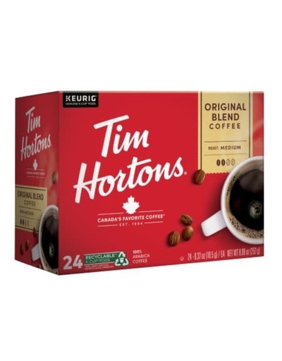 [KG-61-01306#B] KG-61-01306#B💔 Tim Hortons Original KCups 24/bx