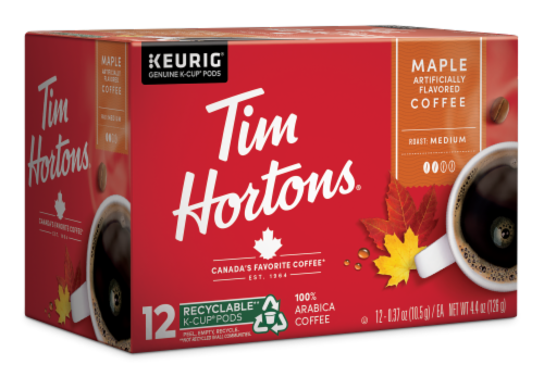 [KG-61-16482#B💔] KG-61-16482#B💔 Tim Hortons Maple Kcups 12 boxes x 4/case