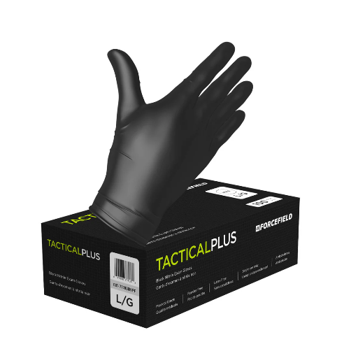 [LAT-007-77703BK/PF#B💔] LAT-007-77703BK/PF#B💔 Large Tactical Plus Black NT Gloves 100/box