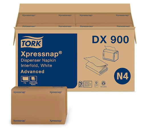 [R3-14102900] R3-14102900 Tork DX900 Xpressnap Dispenser Napkin White N4 6000/cs