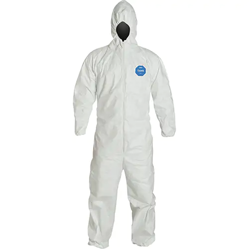 [SCN-SAS043#B💔] SCN-SAS043#B💔 Tyvek 400 Coveralls Large with Hood