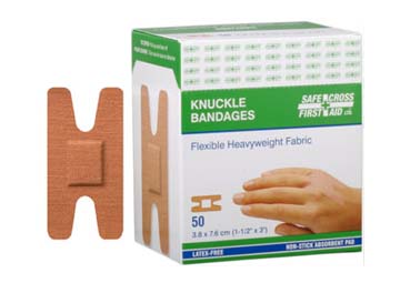 [SFC-03025] SFC-03025 Knuckle Bandages 50/Box 3.8cmx7.6cm