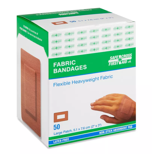[SFC-03035] SFC-03035 Large Patch Bandages 50/bx