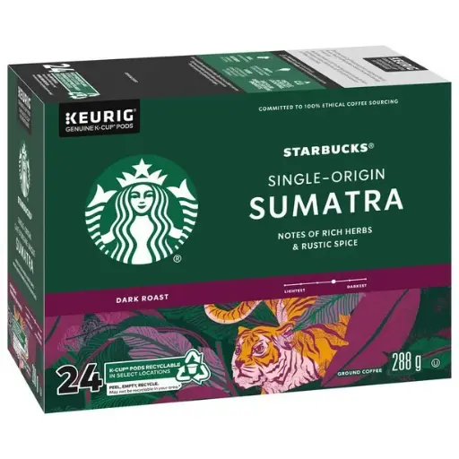 [VP-11ST201S#B] VP-11ST201S#B💔 Starbucks Sumatra Kcups 24/bx