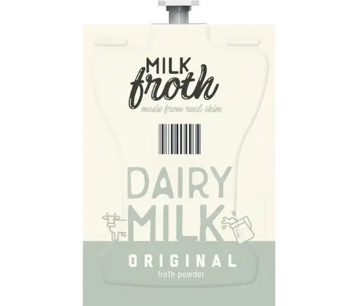 [31195#B💔] 31195#B💔 Real Milk Froth Powder Flavia 18 Strips x 4/case