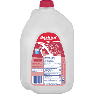[WC-0026] WC-0026  3.25% Milk Jug 4L 