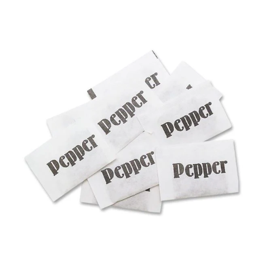 [WC-0595#B💔] WC-0595#B💔 Pepper Portions 1000 per bag