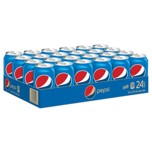 [1025] 1025 Pepsi 355ml Cans, 24/case