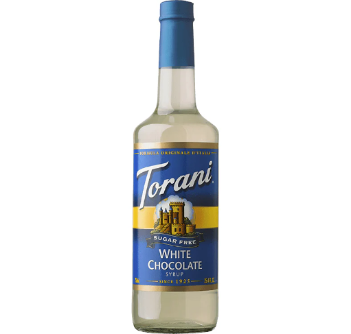 [CC-340900#B] CC-340900#B Torani Sugar Free White Chocolate Syrup 750ml