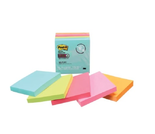 [OS-MMM00620] OS-MMM00620 Post-it Notes 3"x 3" Miami