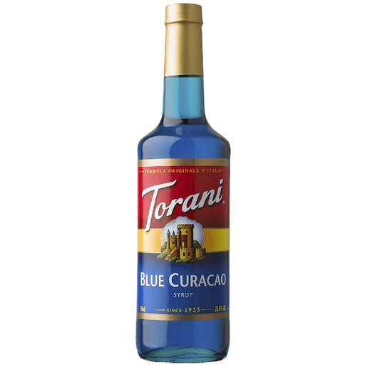 [CC-340591#B] CC-340591#B Torani Blue Curacao 750ml