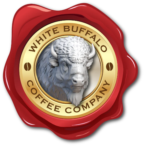 [46634] 46634#B White Buffalo Espresso Beans 1lb Bag