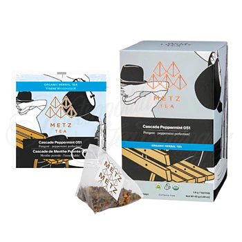 [44685#B] 44685#B Metz Luxury Tea Cascade Peppermint 25/Box