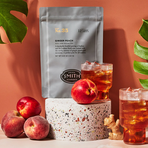 [GH-5043022#B] GH-5043022#B Smith Tea Sweet Peach Iced Tea Portion Packet 24x3 gal