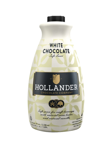 [GH-86138#B💔] GH-86138#B💔 Hollander 64oz White Chocolate Cafe Sauce