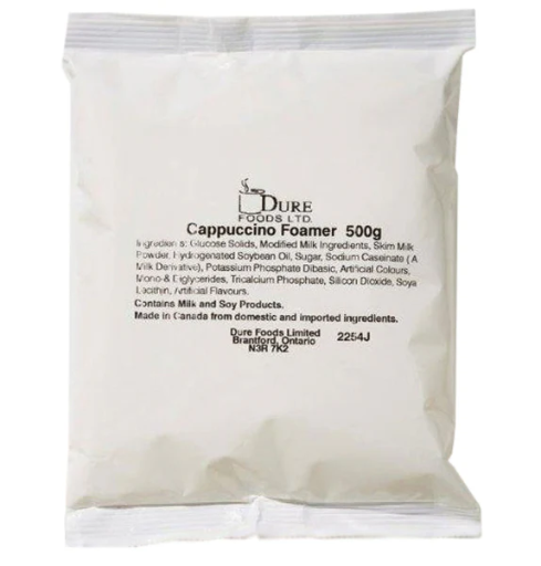 [18737] 18737#B Dure Cappuccino Foamer 500g Bag