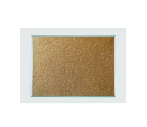 [OS-QRT36231] OS-QRT36231 Quartet Economy Cork Board Aluminum Frame 24" x 36"