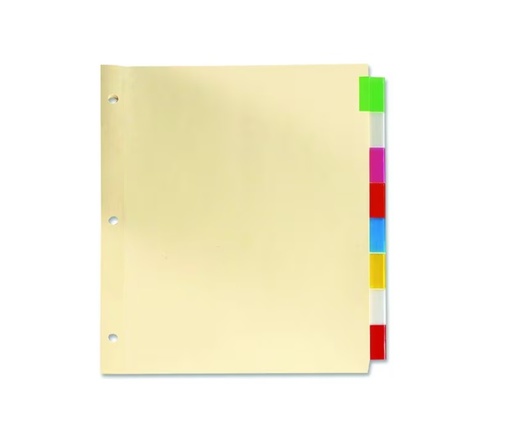 [OS-OXF21381] OS-OXF21381 Oxford Insertable Indexes - 8 Tab Assorted