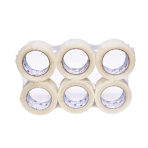 [OS-LEP07580] OS-LEP07580 Tape Pack 2X50M Clear, 6/pk