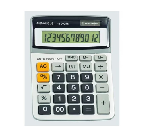 [OS-MGE04960] OS-MGE04960 Merangue Desktop Calculator 12 Digit