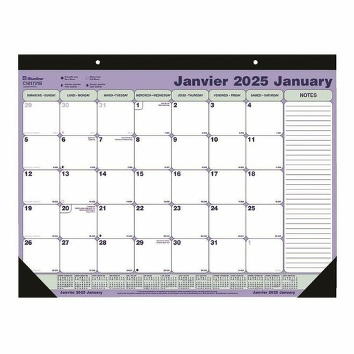 [OS-BLI61145] OS-BLI61145 Blueline Monthly Desk/wall Calendar 