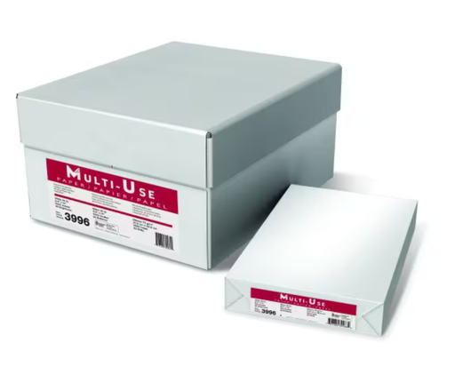 [OS-MULC92B1272] OS-MULC92B1272 Domtar Multi-Use 8.5x14 White Copy Paper 500/Ream